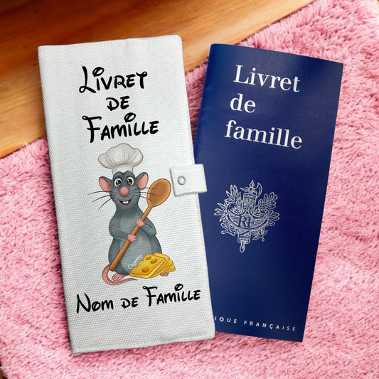Protège livret de famille - Ratatouille