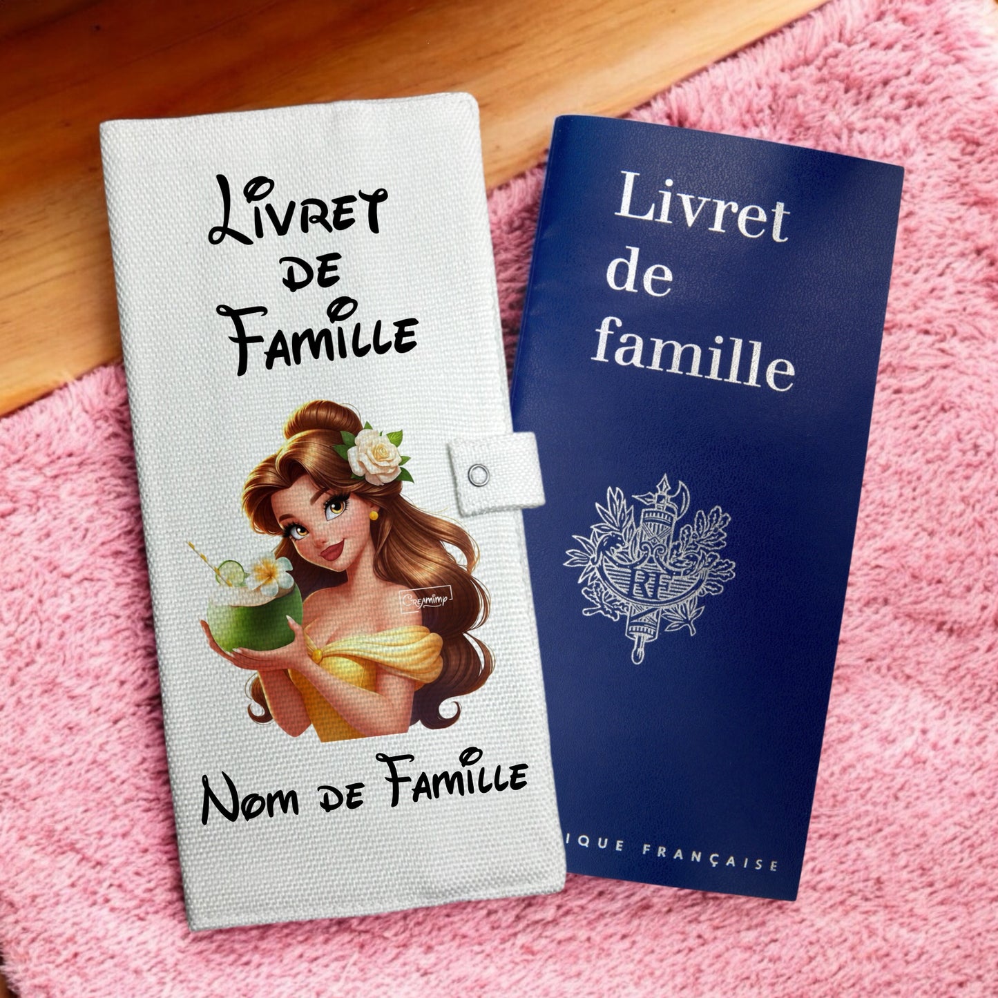 Protège livret de famille - Belle Summer