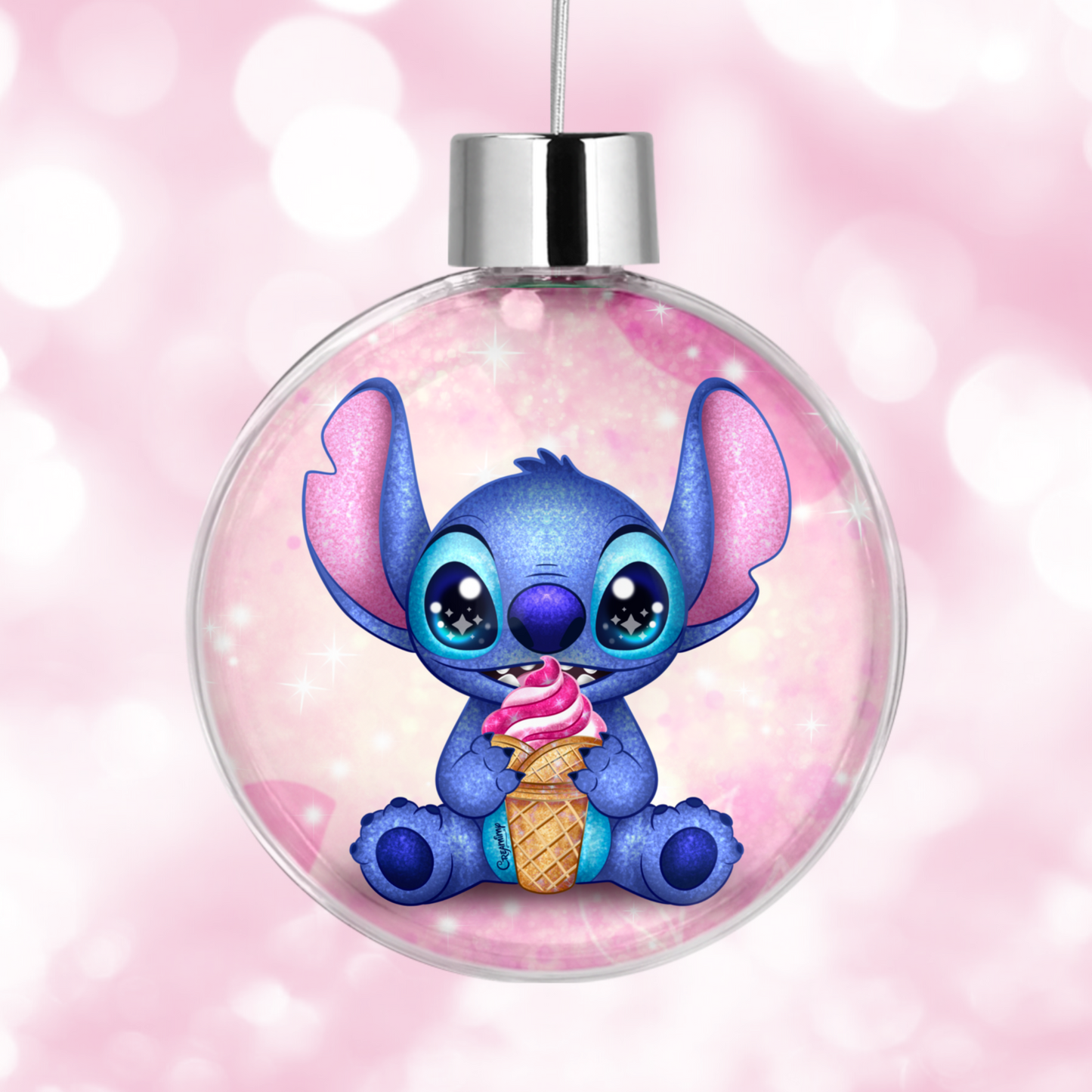 Boule de Noël Stitch Ice Cream