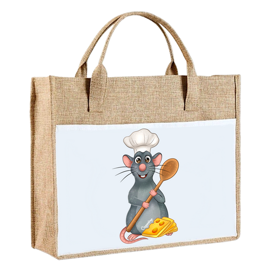 Sac en toile de jute - Ratatouille