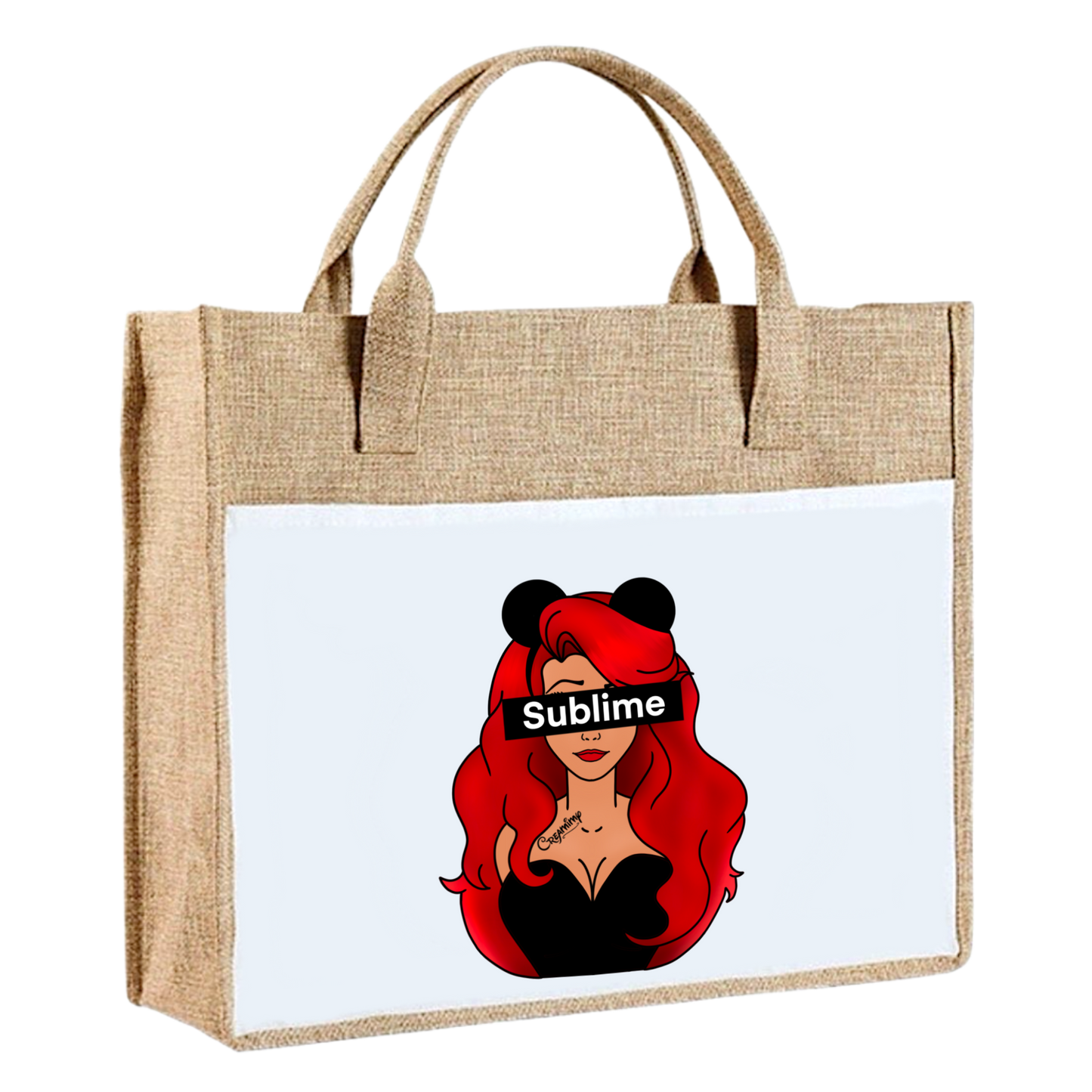 Sac en toile de jute - Ariel Sublime