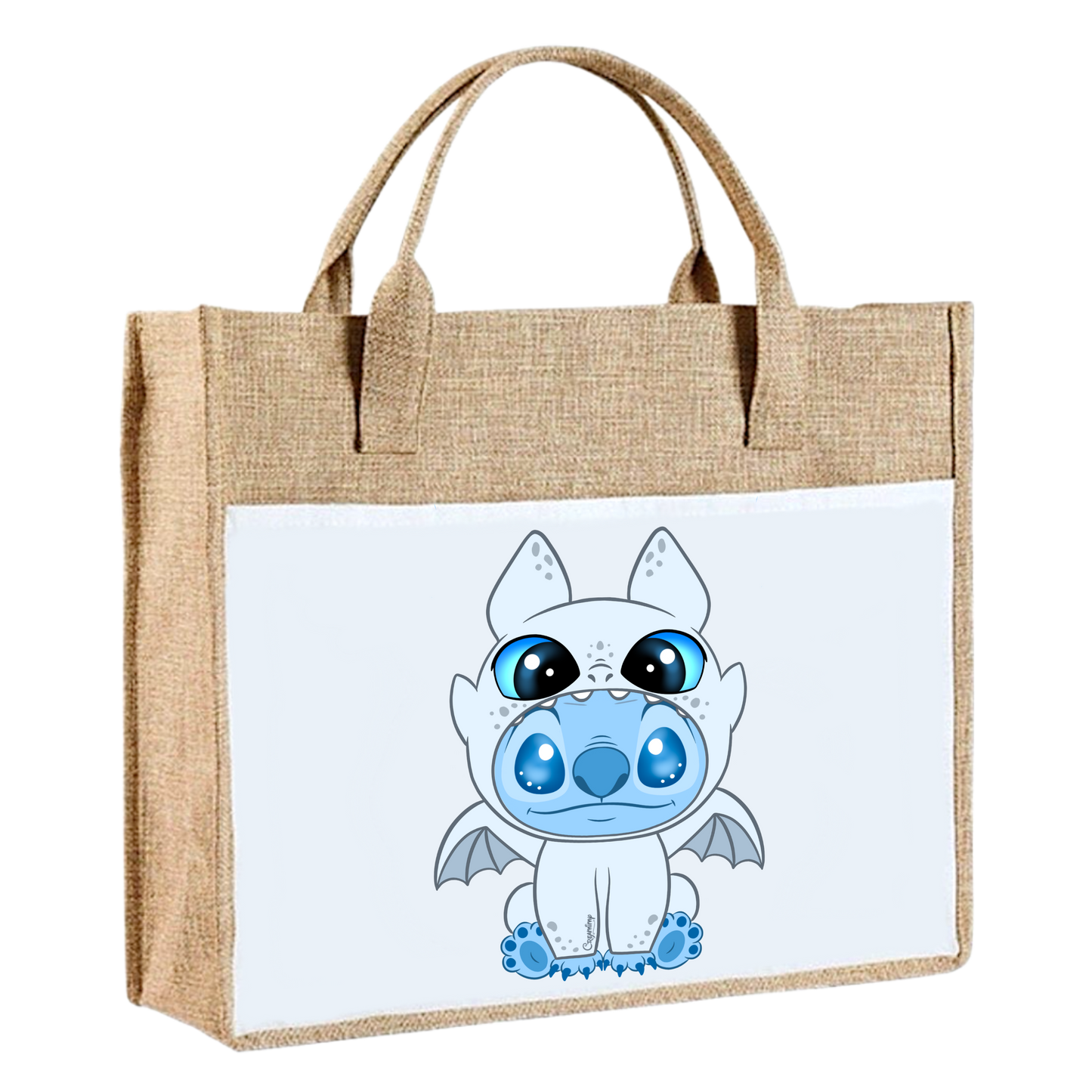 Sac en toile de jute - Stitch Fury