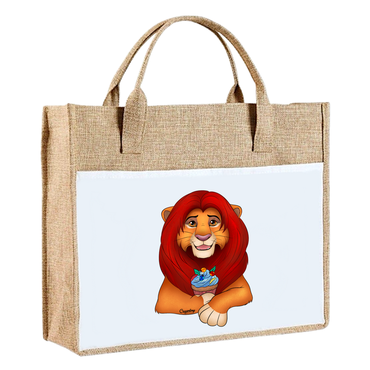 en toile de jute simba