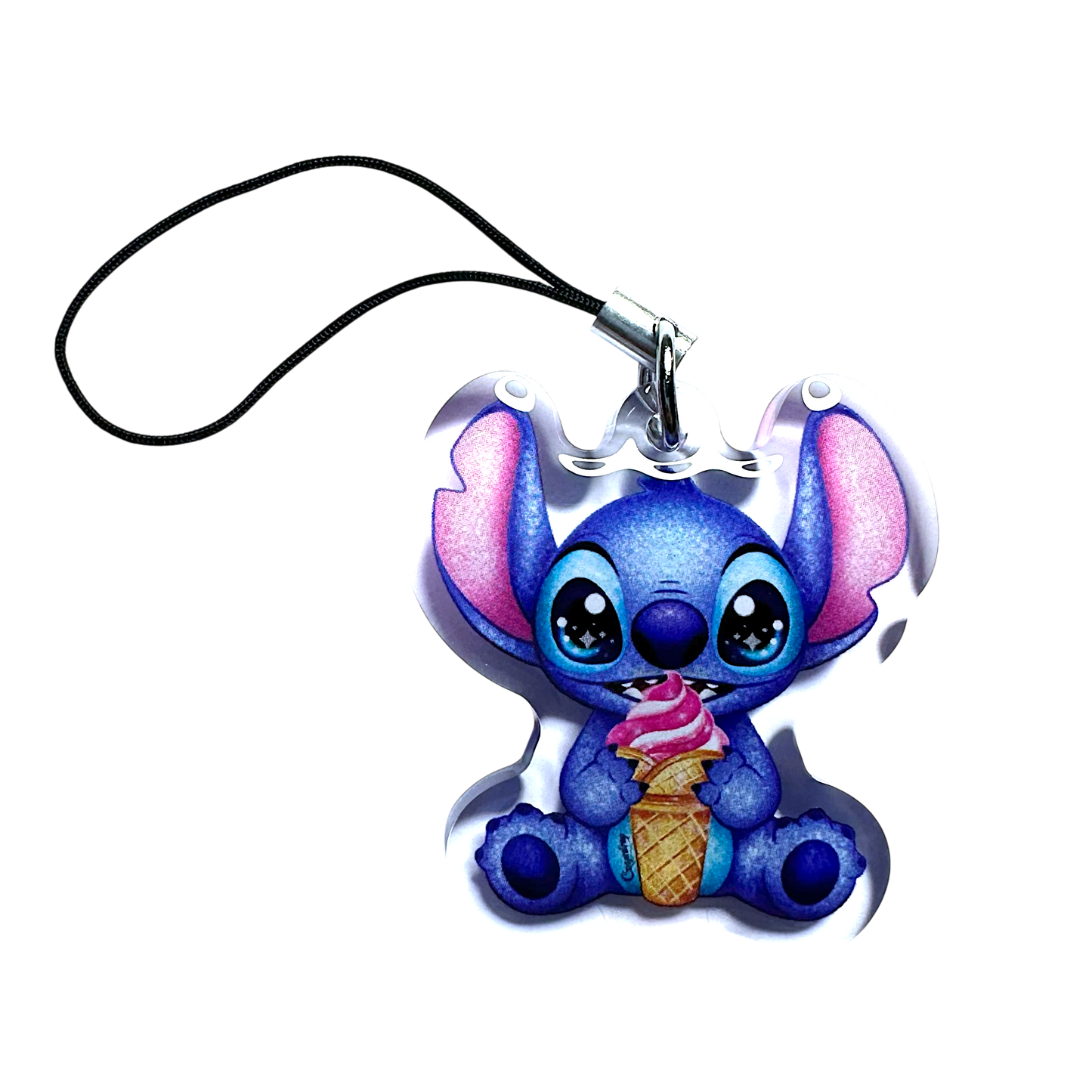 Bijoux de téléphone Stitch Ice Cream