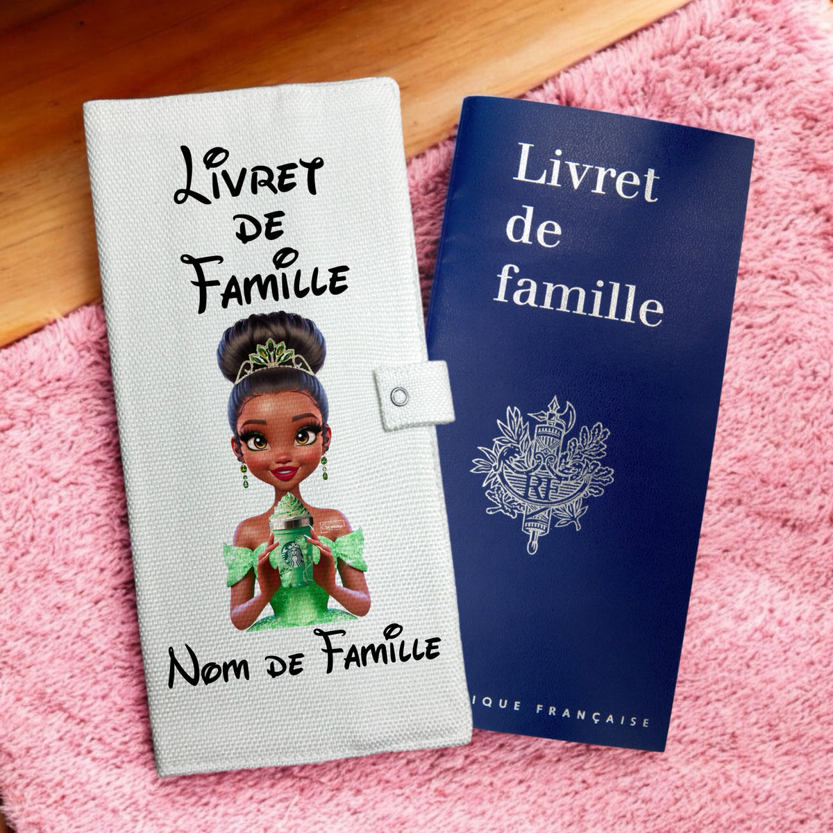 Protège livret de famille - Tiana
