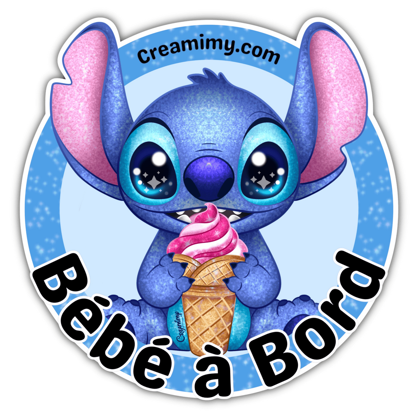 Bébé à bord Sticker - Stitch
