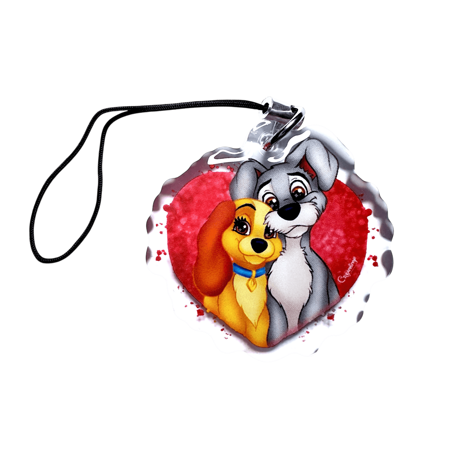 Bijoux de téléphone la Belle et le Clochard