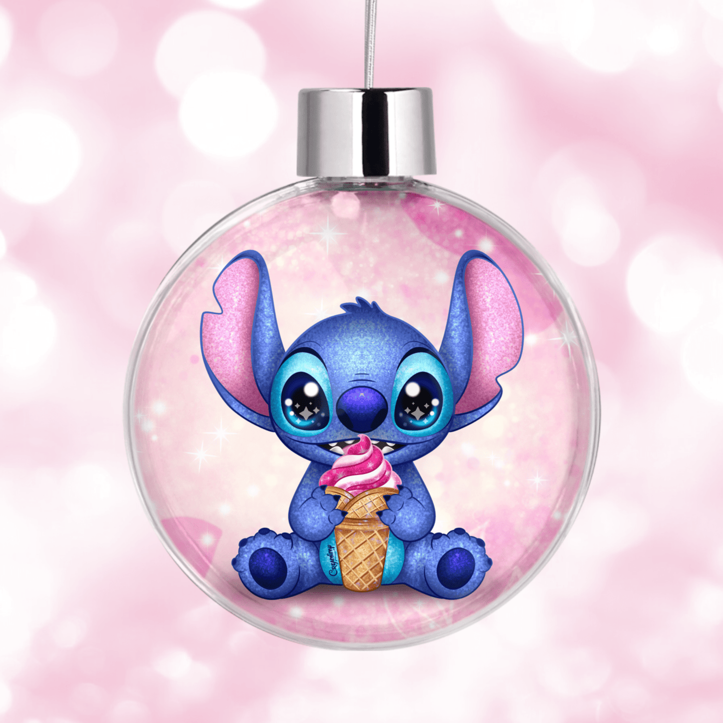 Boule de Noël Stitch Ice Cream