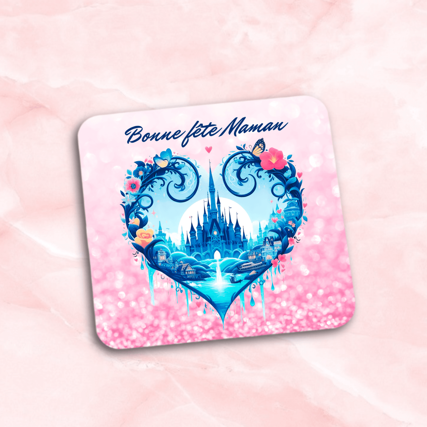 Dessous de Verre - Bonne fête Maman