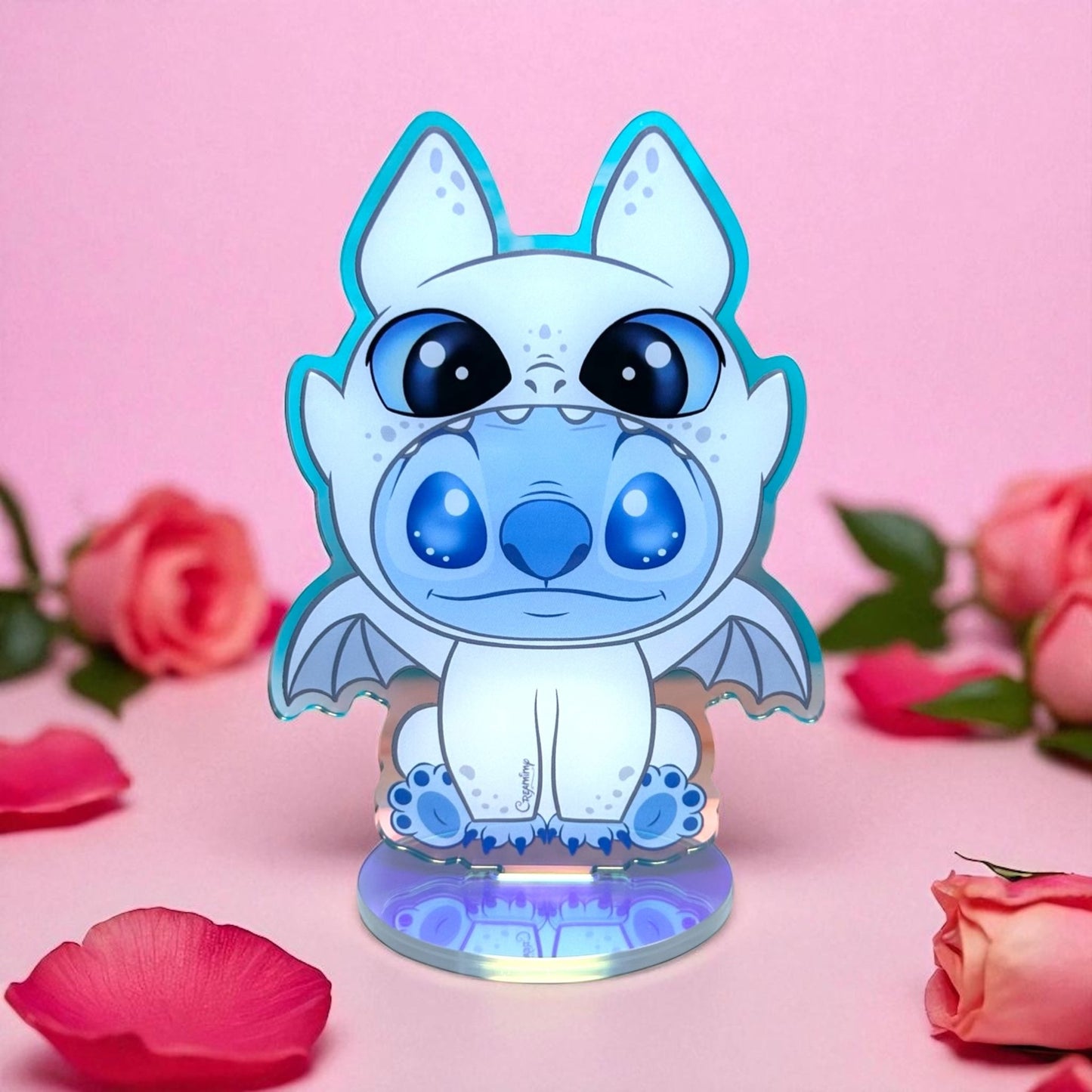 Figurine Acrylique Stitch Fury