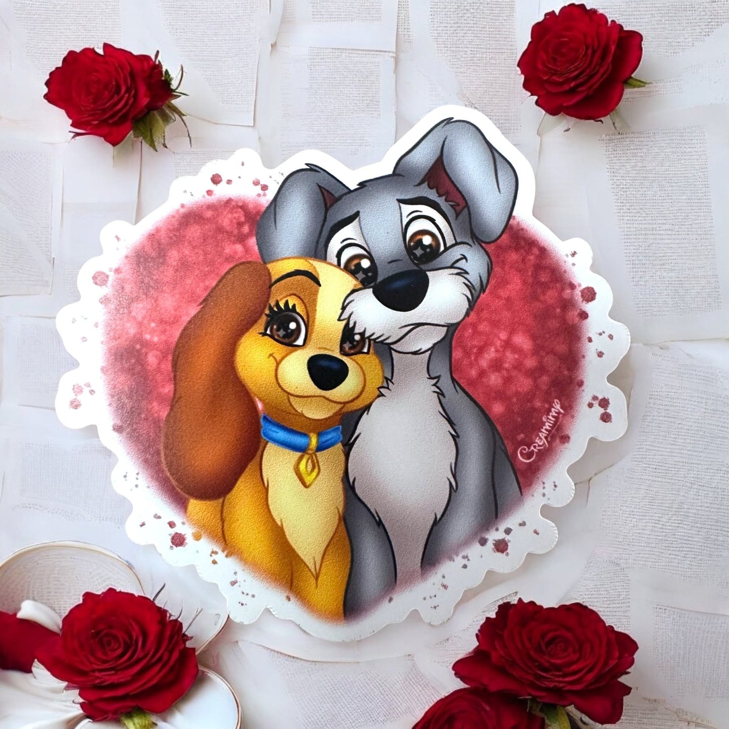 Magnet La Belle & Le Clochard