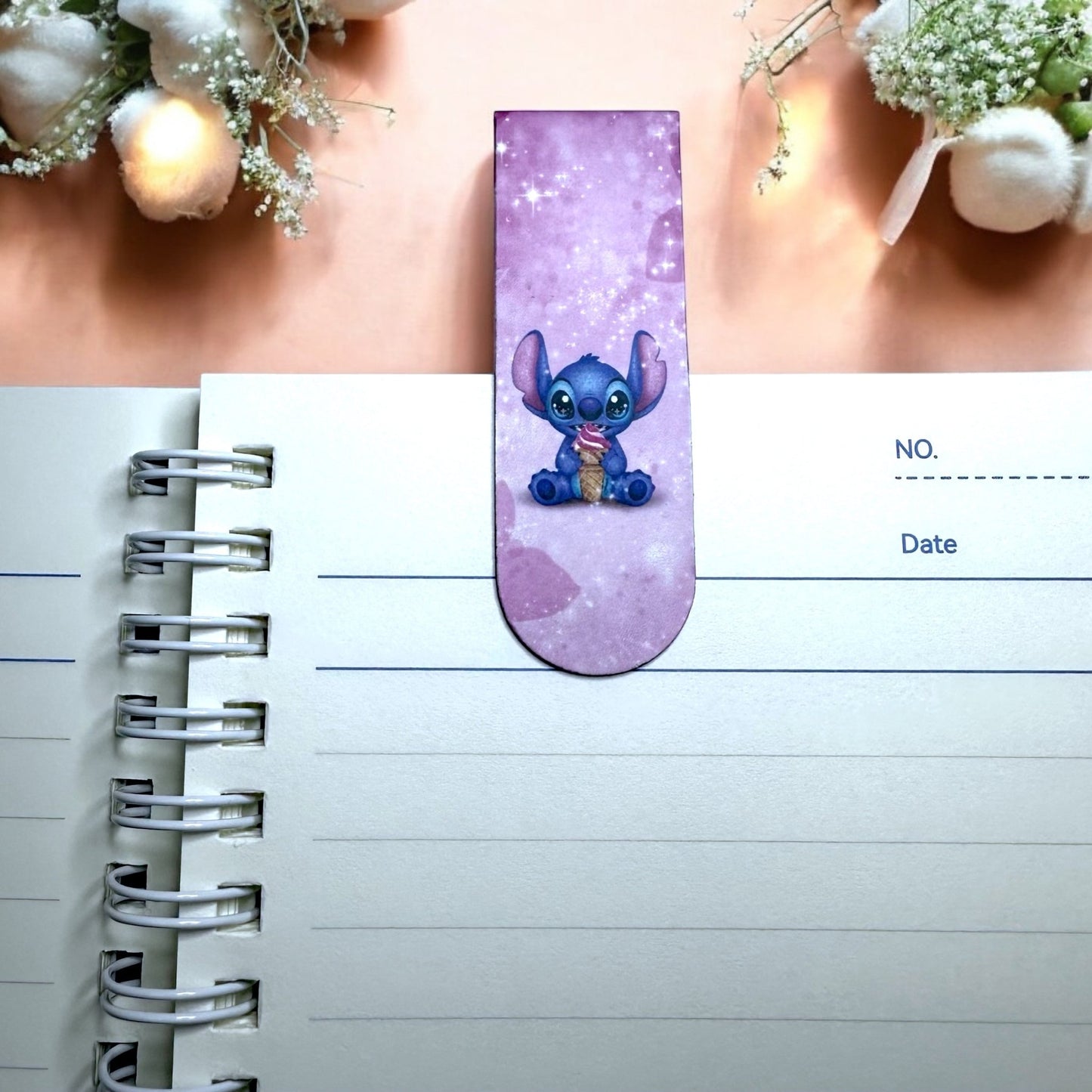 Marque page aimanté Stitch