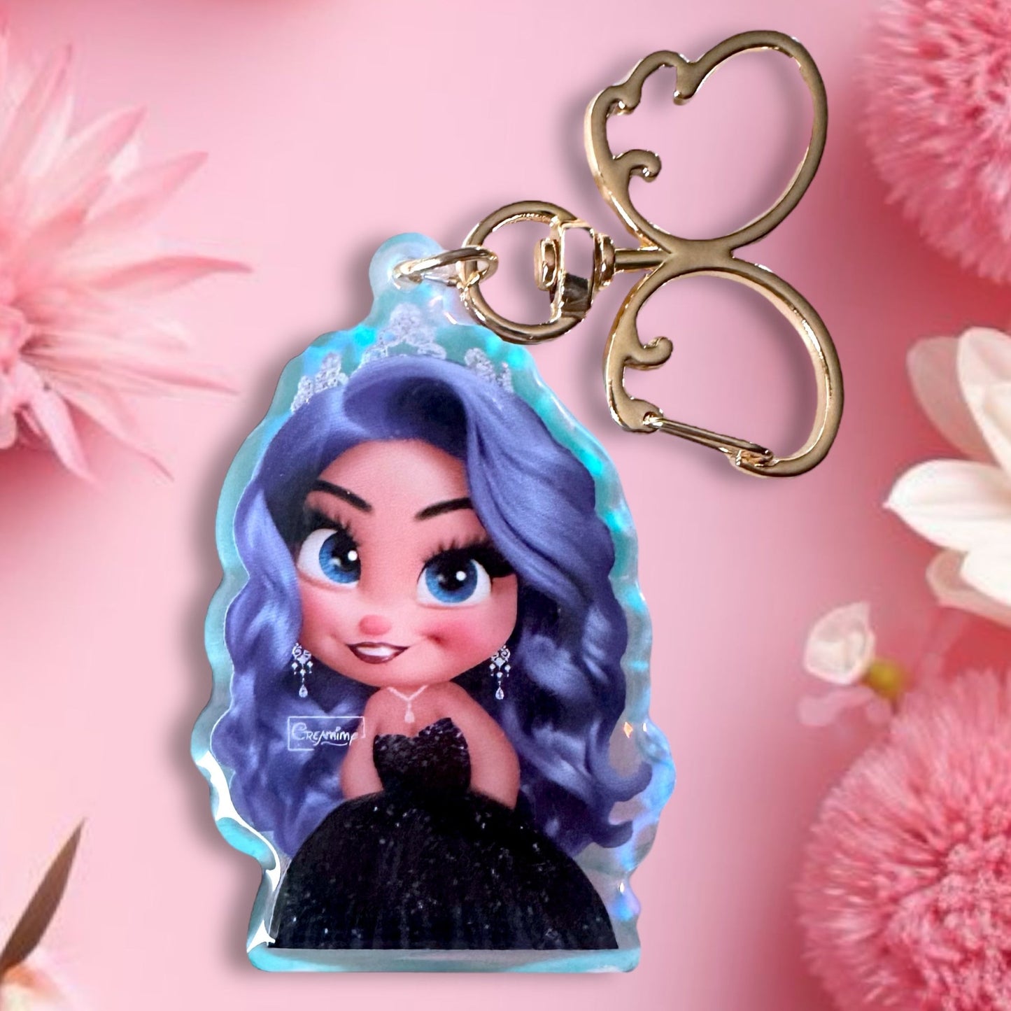 Porte clé Glowup Vanellope Princesse