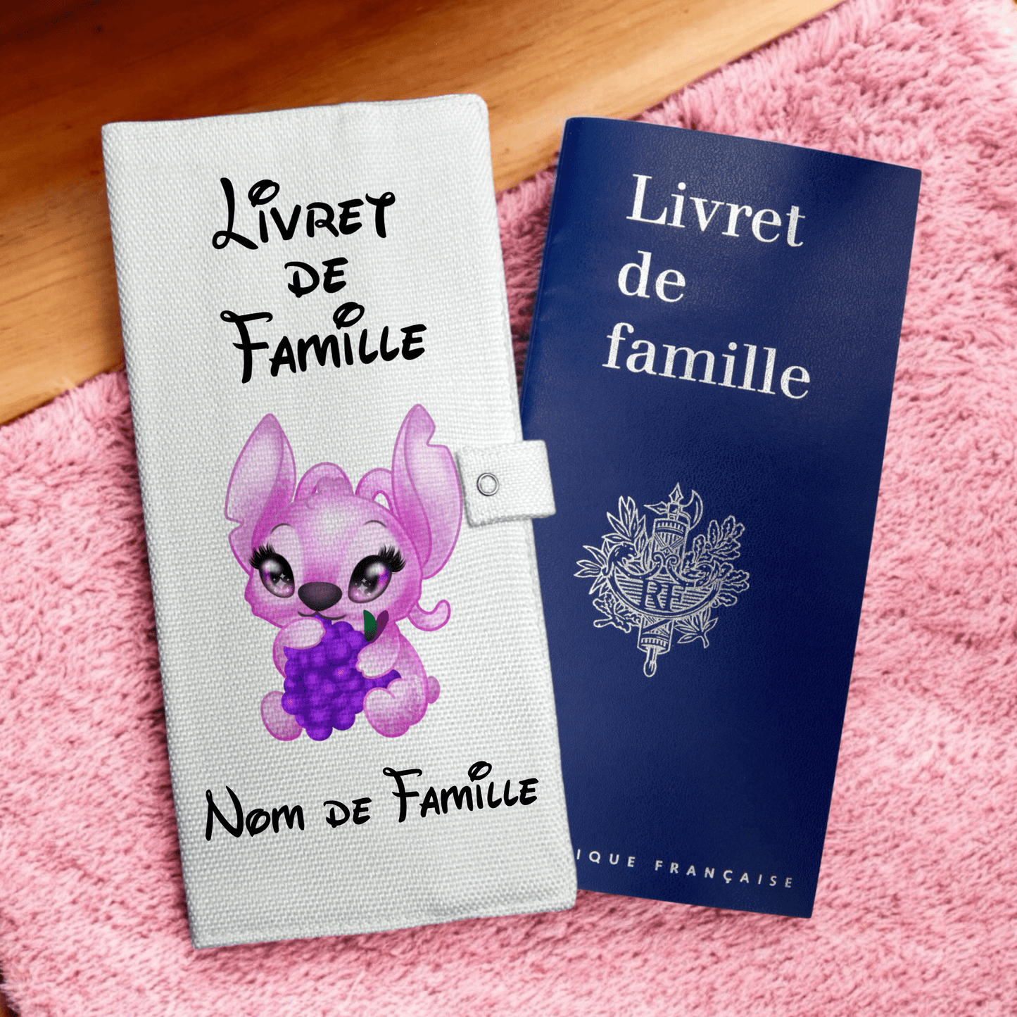 Protège livret de famille - Angel Fruity