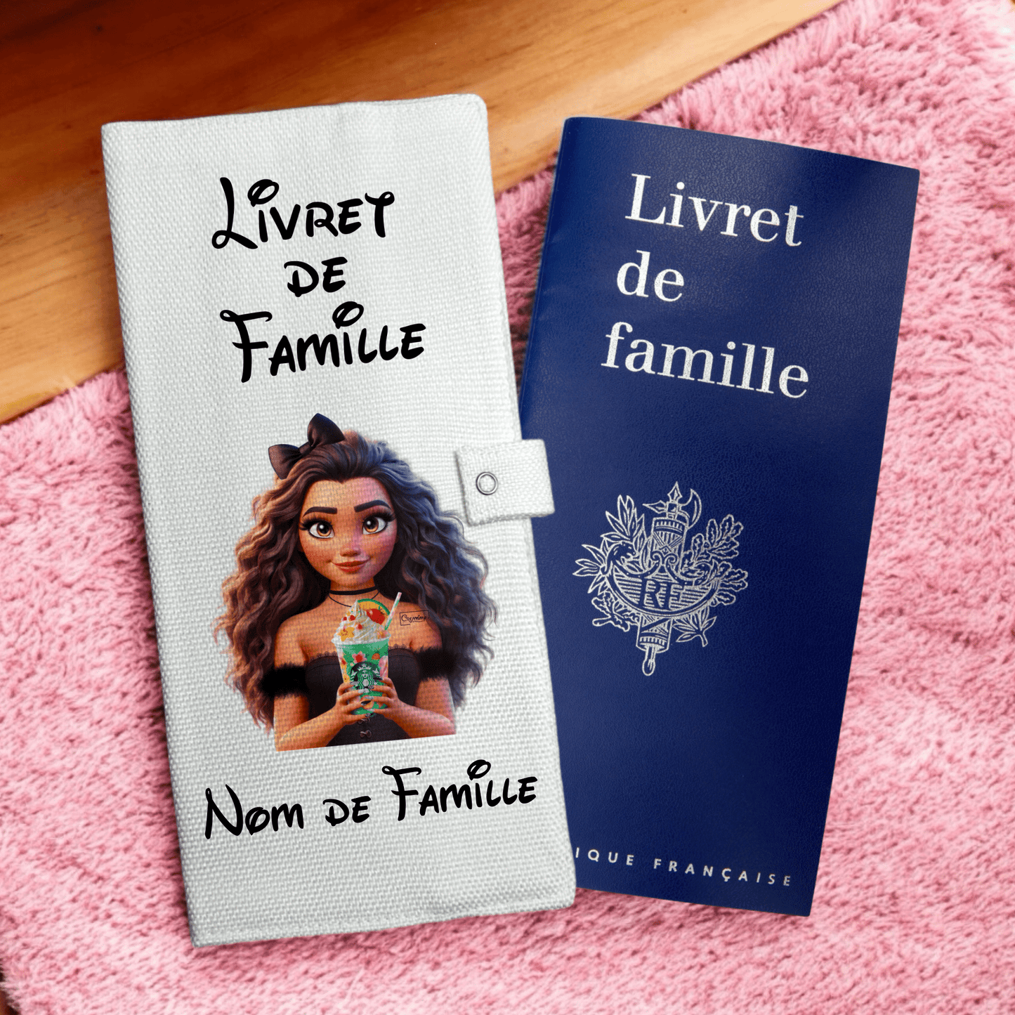 Protège livret de famille - Vaiana
