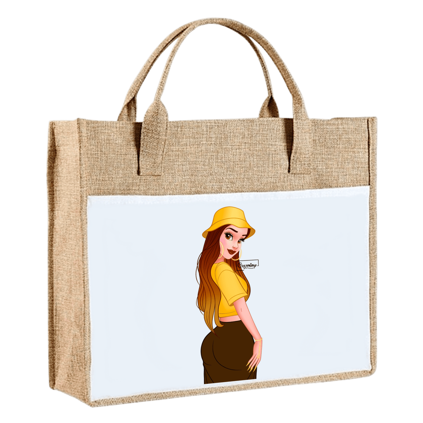 Sac en toile de jute - Belle Jungle