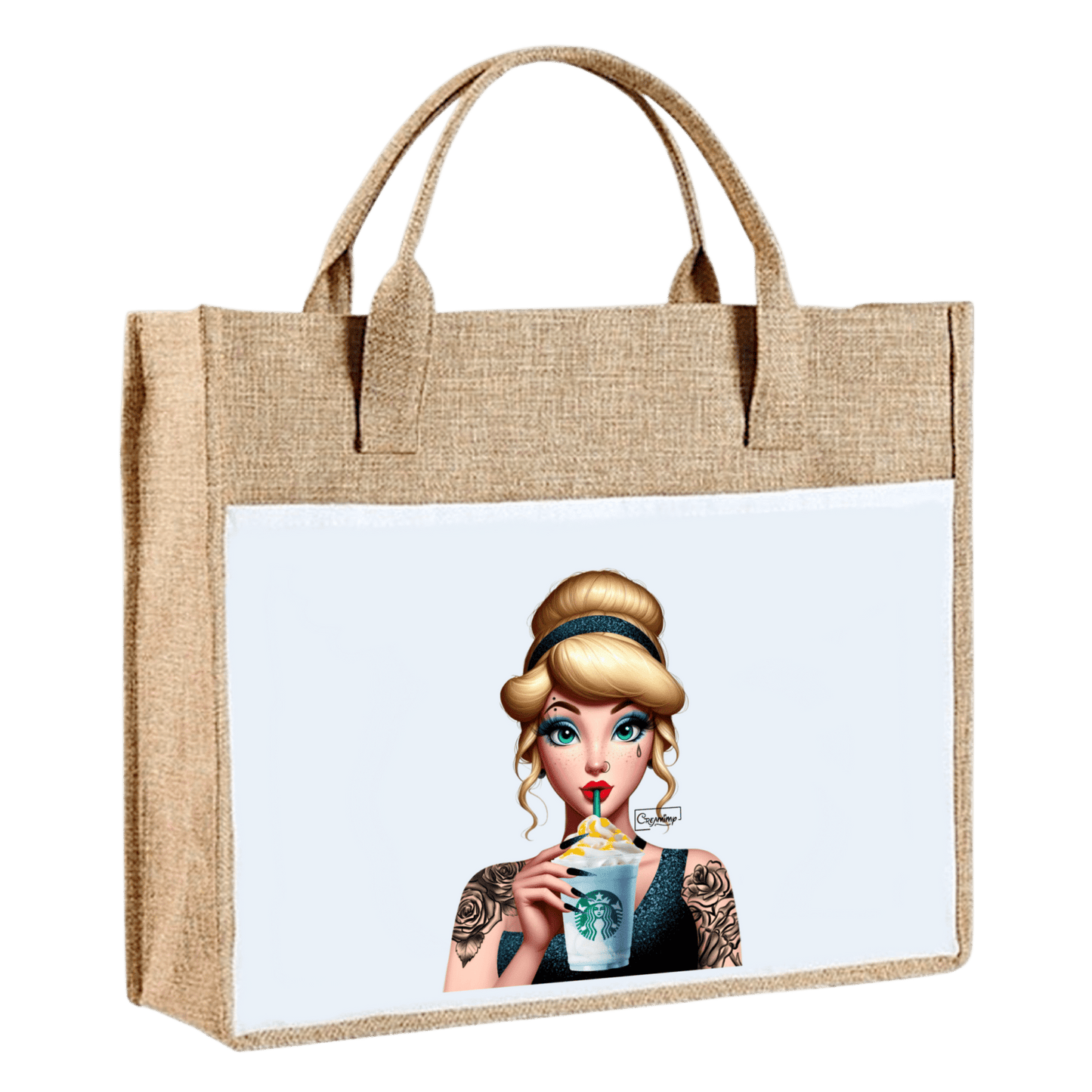 Sac en toile de jute - Cendrillon