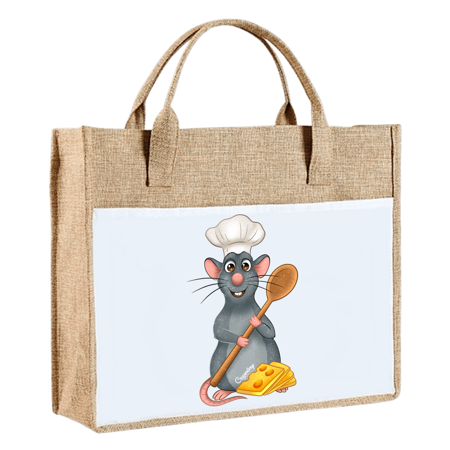 Sac en toile de jute - Ratatouille