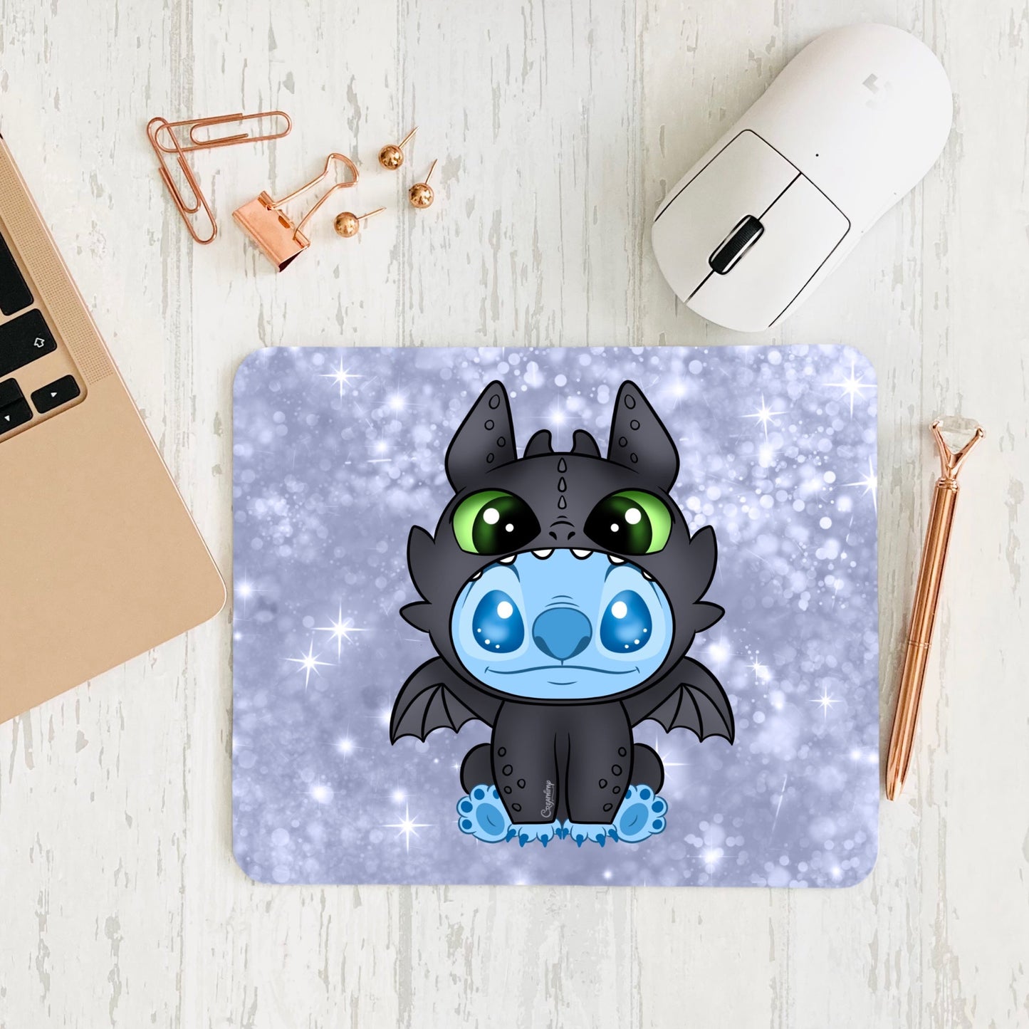 Tapis de souris - Stitch Krokmou