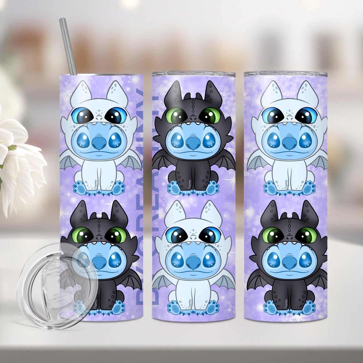 Thermos - Stitch Dragon