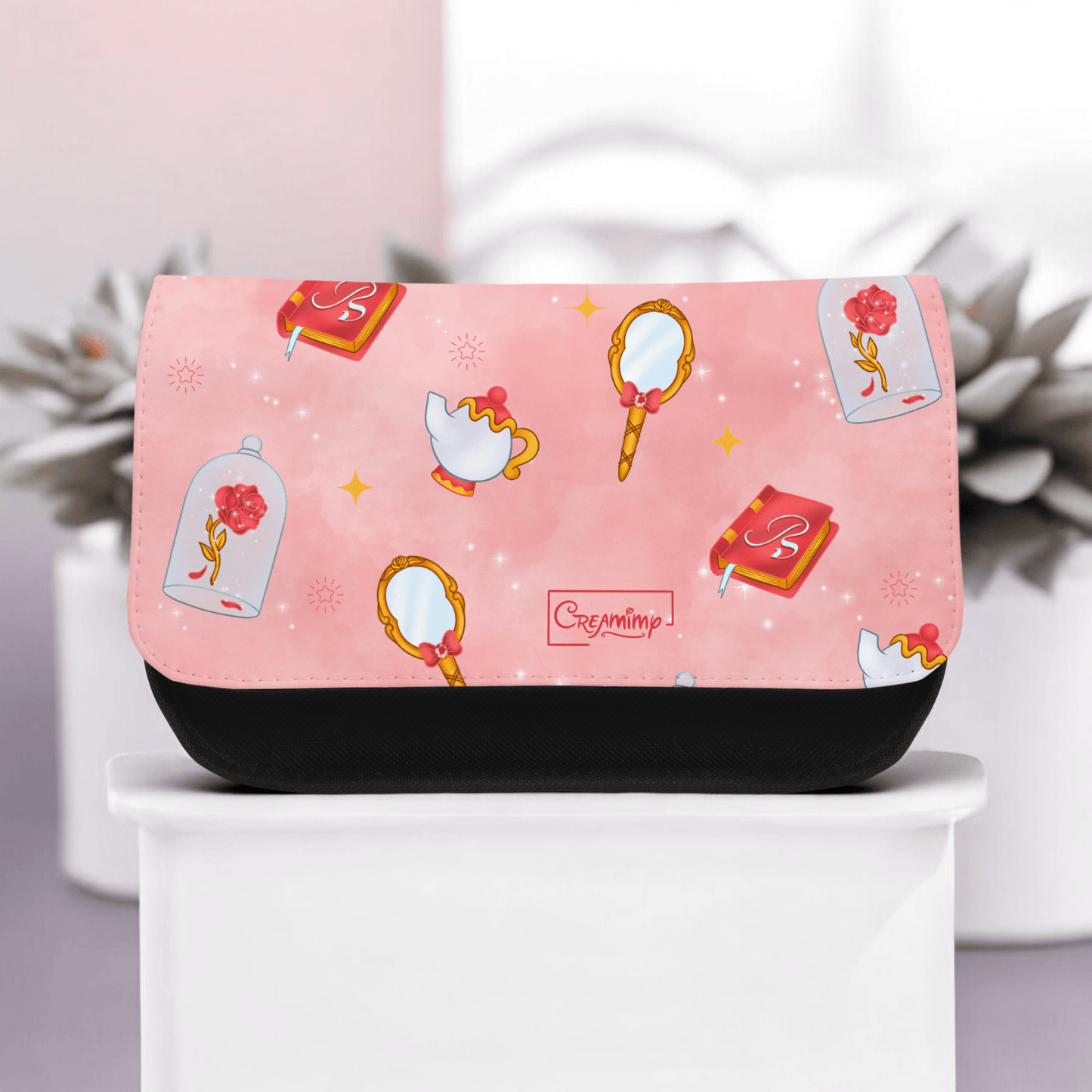 Trousse de toilette la Belle & la Bête