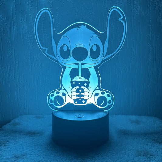 Lampe 3d Disney Stitch