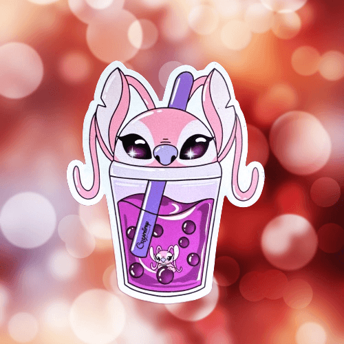 Magnet Bubble Tea & Donut Angel