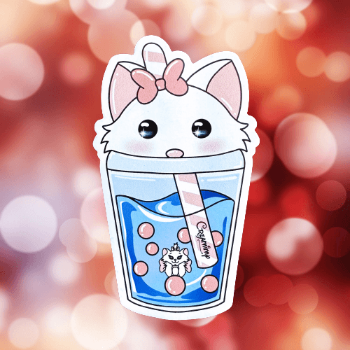 Magnet Bubble Tea Ratatouille & Winnie & Marie