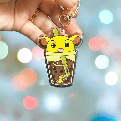 Porte-clé Bubble Tea Simba