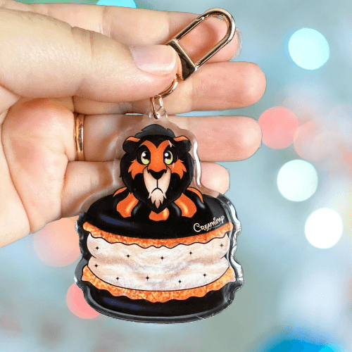 Porte-clé Macaron Scar