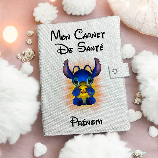 Protège carnet de santé Stitch Crystal