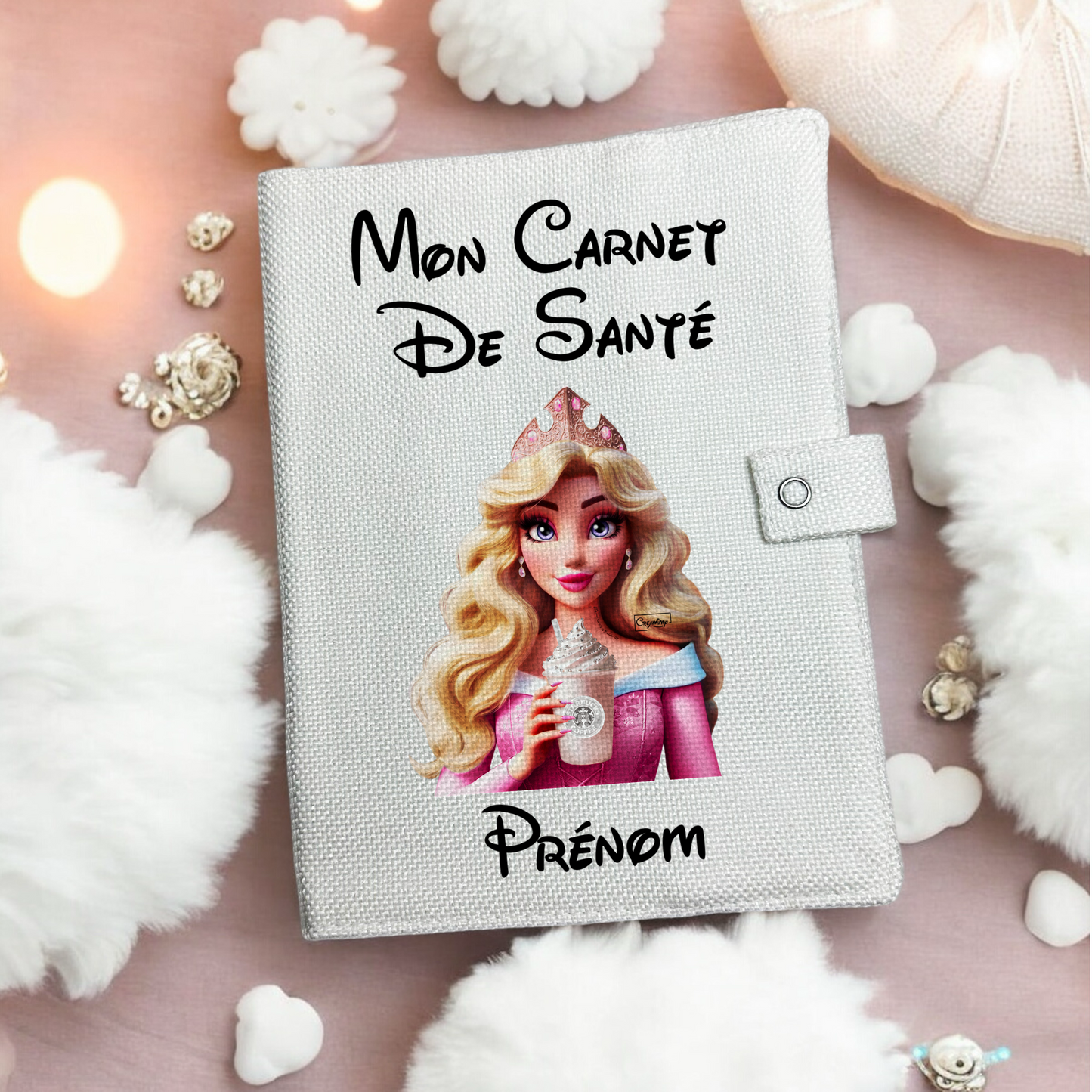 Protège carnet de santé Aurore