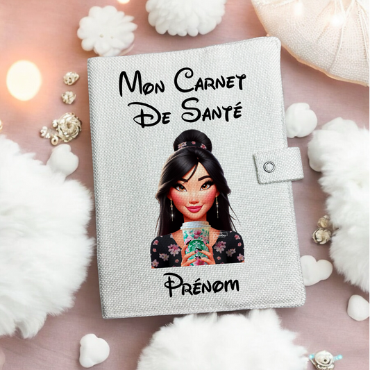 Protège carnet de santé Mulan