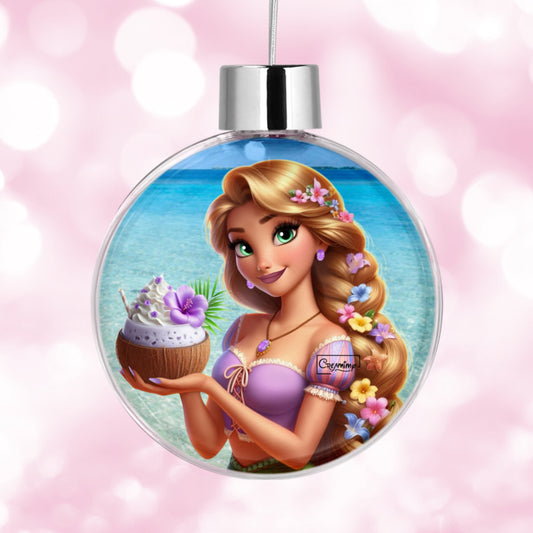 Boule de Noël Raiponce Summer