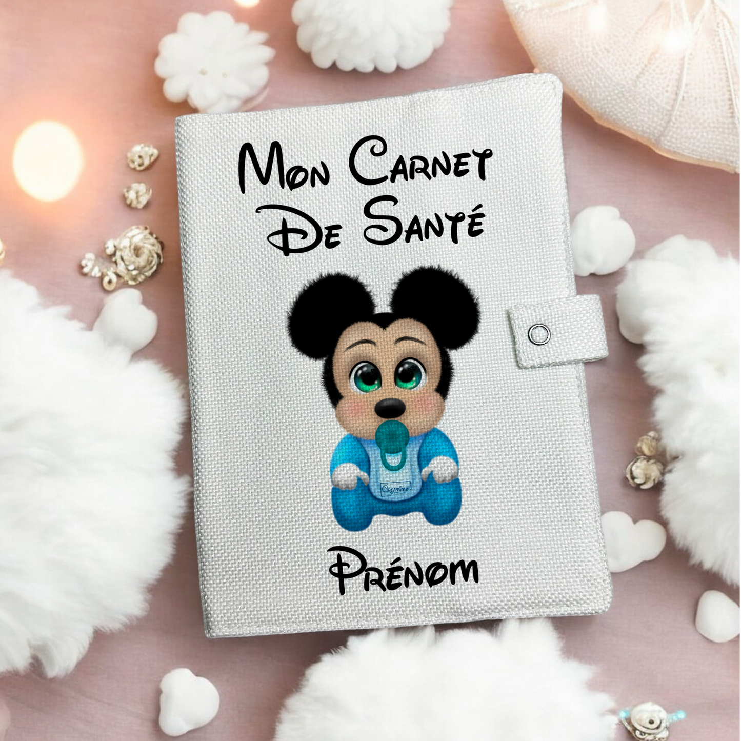 Protège carnet de santé Mickey