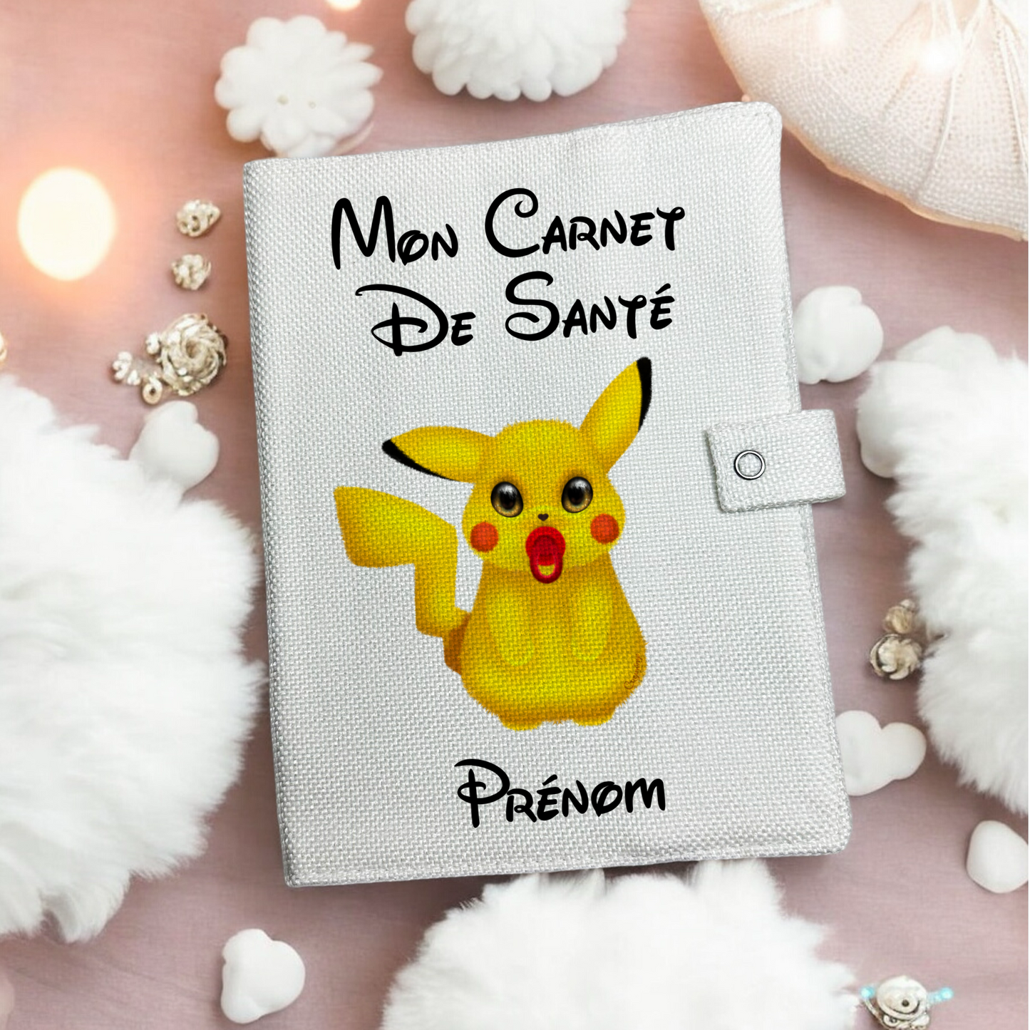 Protège carnet de santé Pikachu