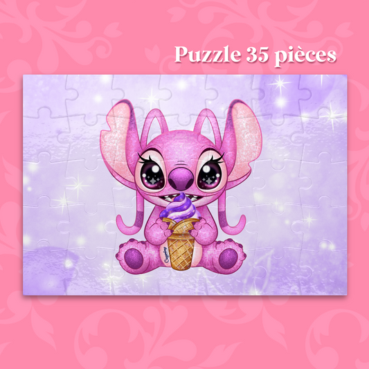 Puzzle Angel Ice Cream