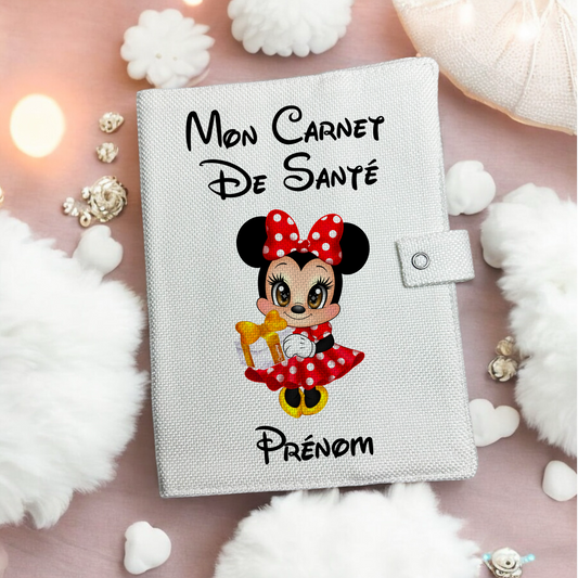 Protège carnet de santé Minnie