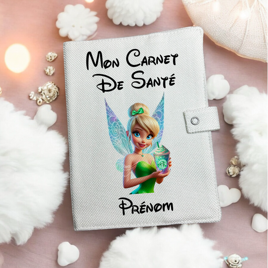 Protège carnet de santé Fée Clochette