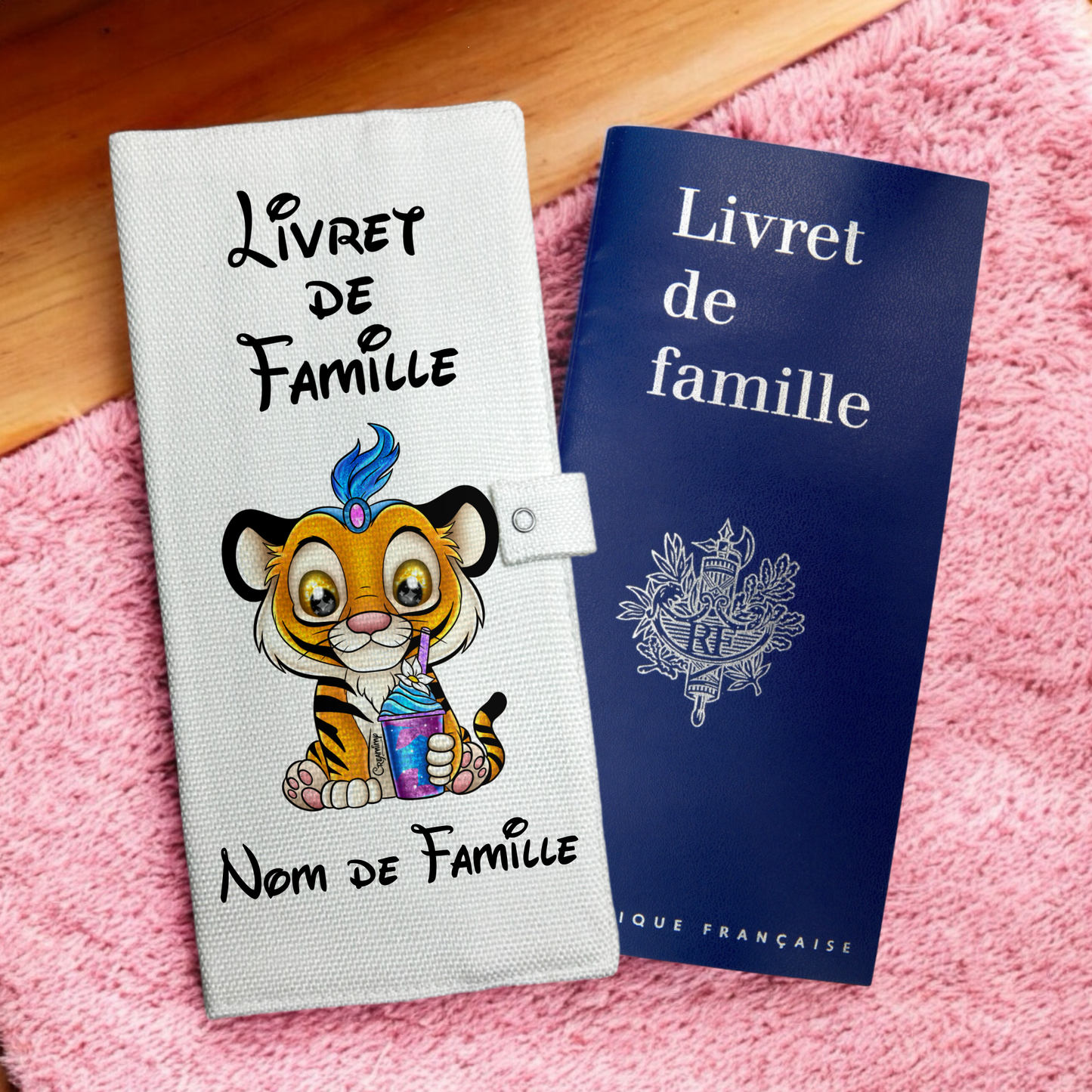 Protège livret de famille - Rajah