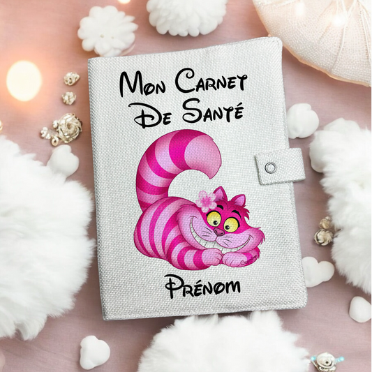 Protège carnet de santé - Cheshire Cat