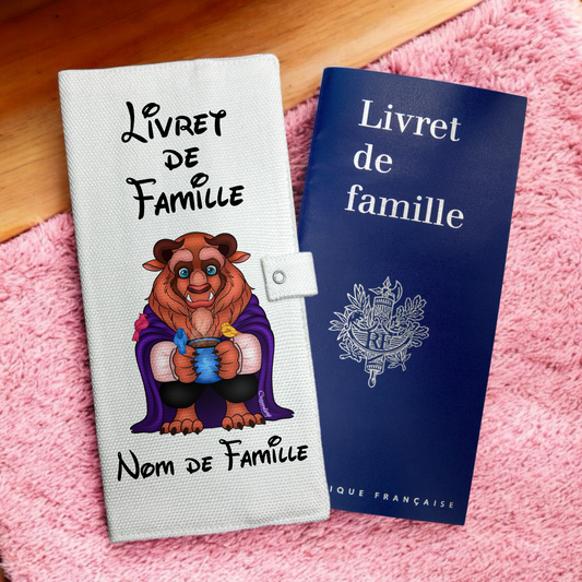 Protège livret de famille - La Bête