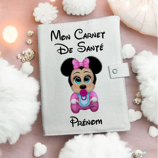 Protège carnet de santé Minnie