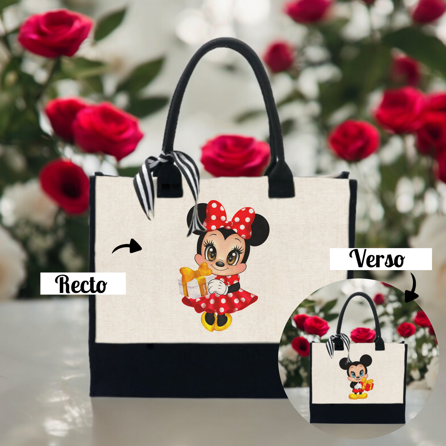 Sac Bohème Mickey & Minnie