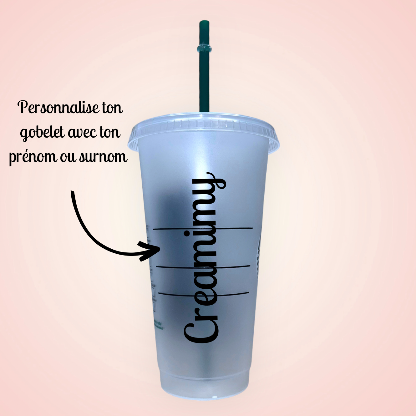 Gobelet / Cup Starbucks édition Groot personnalisé avec prénom – creamimy