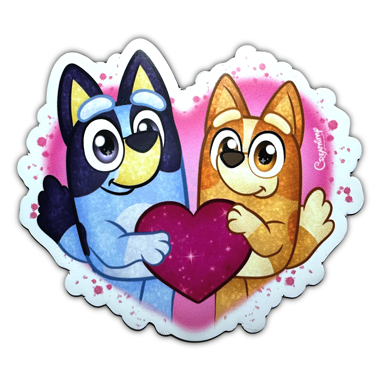 Magnet Bluey & Bingo