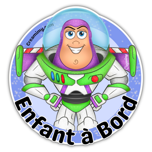 Enfant à bord Sticker - Buzz