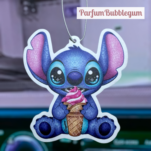 Parfum Voiture Stitch Ice Cream • Bubblegum