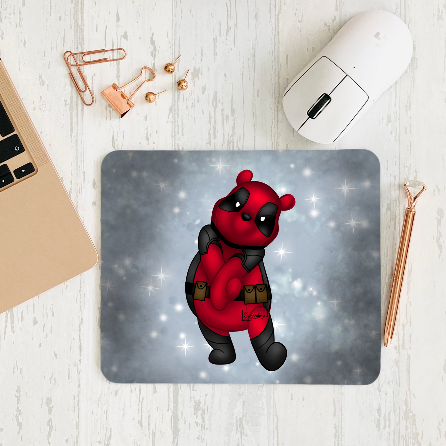 Tapis de souris Winnie Deadpool