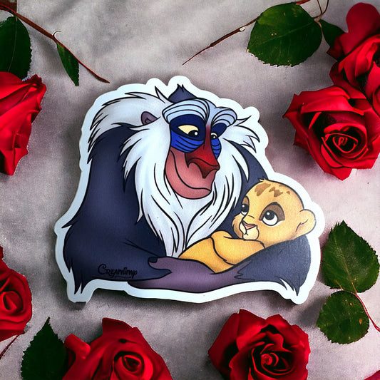 Magnet Rafiki et Simba